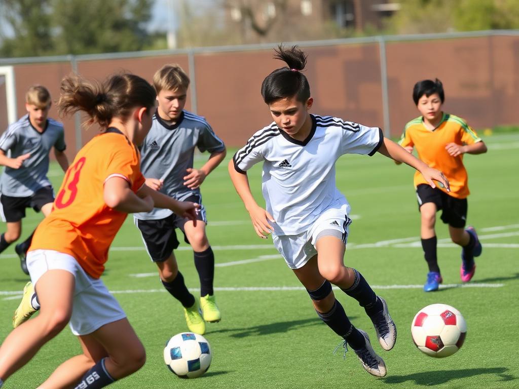 Big Kicks youth soccer training