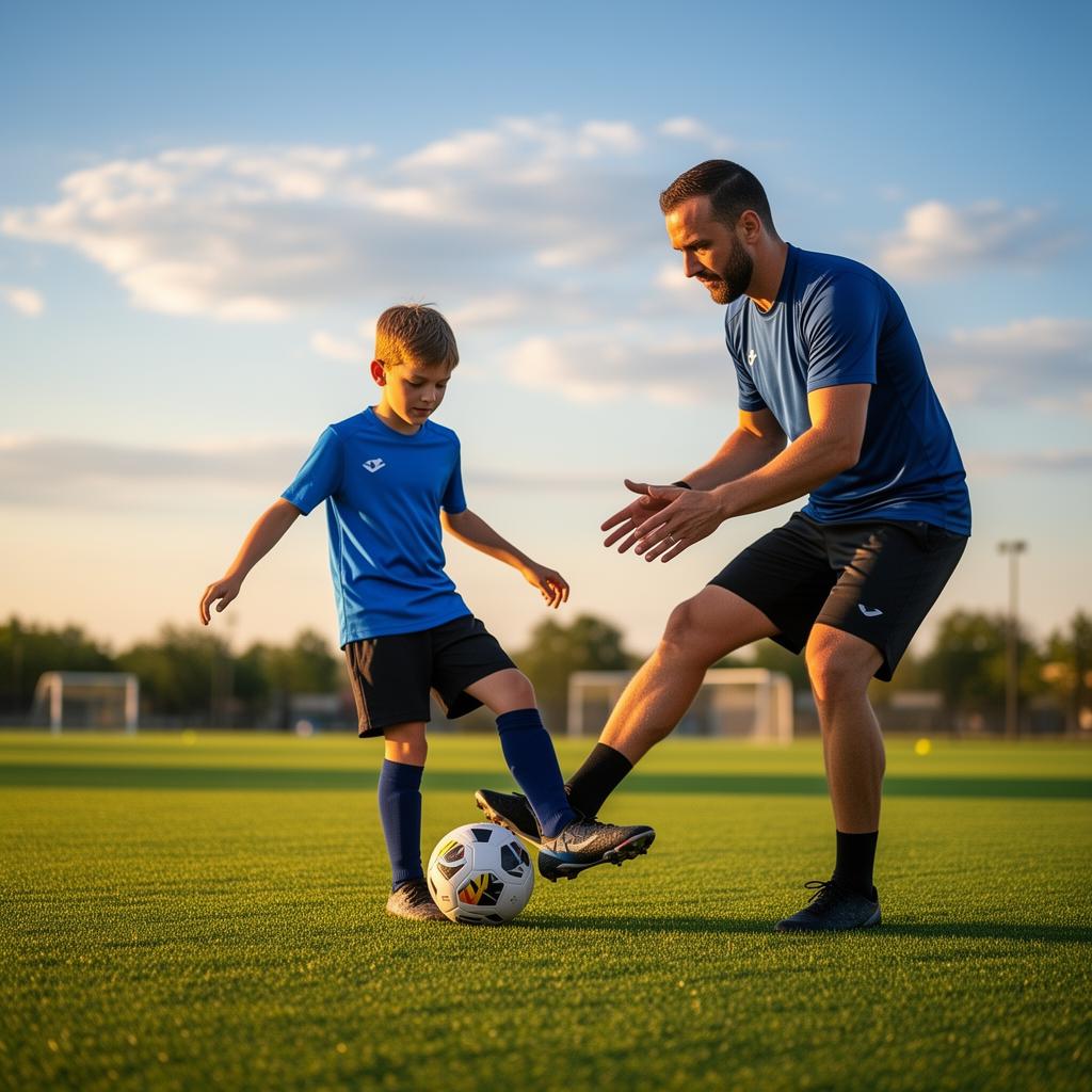 Small Group & Private Training youth soccer training