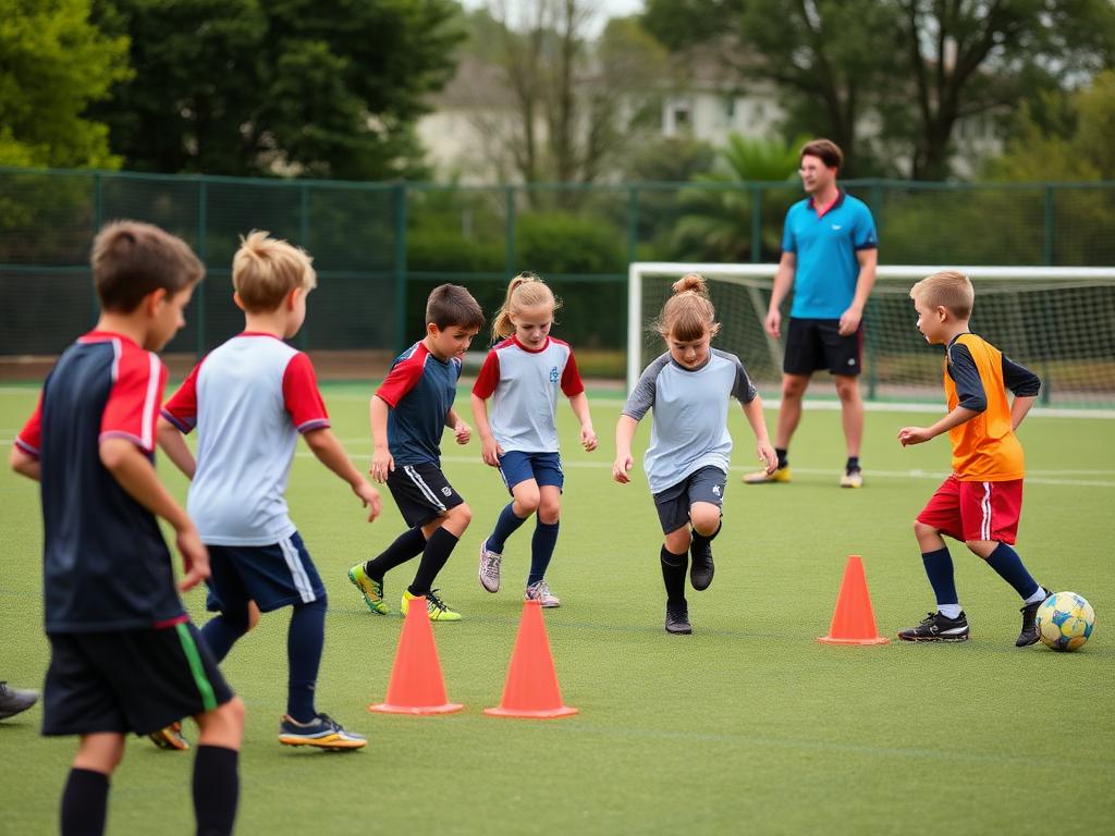 Kicks N' Tricks youth soccer training